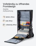 Inateck BP01009 Rucksack Reiserucksack Schwarz Polyester