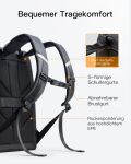 Inateck BP01009 Rucksack Reiserucksack Schwarz Polyester