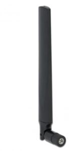 DeLOCK 5G LTE Antenne SMA Stecker -3,3 - 1,3 dBi omnidirektional mit Kippgelenk schwarz