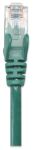 Intellinet Netzwerkkabel, Cat6, U/UTP, CCA, Cat6-kompatibel, RJ45-Stecker/RJ45-Stecker, 0,5 m, grün