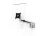 Durable 509023 Flachbildschirm-Tischhalterung 96,5 cm (38") Wand Silber