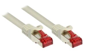 Alcasa 2m Cat6 S/FTP Netzwerkkabel Grau S/FTP (S-STP)