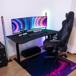 Arozzi Arena Gaming Schwarz