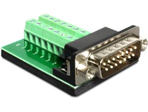 DELOCK Adapter Terminalblock 16Pin -> D-Sub15 Gameport St