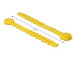 DELOCK Silikon-Kabelbinder wiederverwendbar 10 Stück...