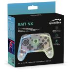 SPEEDLINK RAIT NX Transparent Bluetooth/RF/USB Gamepad Analog / Digital PC, Android, Nintendo Switch Lite, Nintendo Switch OLED, Playstation 3