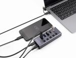 DELOCK USB 5 Gbps Hub 2xUSB Typ-A & 2x USB Type-C Bu.