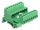 DELOCK Terminalblock Set für Hutschienen 8 Pin m. Rastermaß