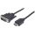 Manhattan HDMI auf DVI-Kabel, HDMI-Stecker auf DVI-D 24+1 Stecker, Dual Link, 1,8 m, schwarz