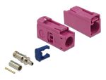 DELOCK FAKRA H-Bu 25mm (lang) zum Crimpen