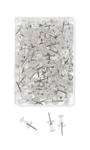 Wedo 54 249 Reißzwecke Transparent 100 Stück(e)
