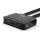 Lindy 42347 Tastatur/Video/Maus (KVM)-Switch Schwarz