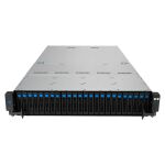 ASUS RS521A-E12-RS24U Socket SP5 Rack (2U) Schwarz, Silber