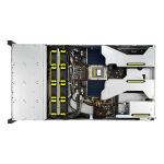 ASUS RS521A-E12-RS24U Socket SP5 Rack (2U) Schwarz, Silber