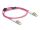 DELOCK LWL Kabel mit Metallarmierung LC Duplex Multimode 1m