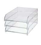 MAUL 1950105 Schreibtischablage Acryl Transparent