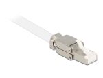 DELOCK RJ45 Stecker Cat.6A STP werkzeugfrei