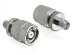 DeLOCK 88411 Kabeladapter RP-SMA RP-TNC Silber