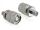 DeLOCK 88411 Kabeladapter RP-SMA RP-TNC Silber