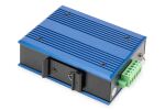 Digitus 4 Port Gigabit Netzwerk Switch, Industrial, Unmanaged, 1 RJ45 Uplink
