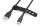 Digitus USB-C Silikon Anschlusskabel, 0,5m, schwarz
