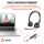 HP Poly Blackwire 3325 USB-C Stereo-Headset + 3.5-mm-Stecker + USB-C/A-Adapter