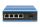 Digitus 4 Port Fast Ethernet Netzwerk Switch, Industrial, Unmanaged, 1 SFP FE Uplink