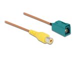 DELOCK Kabel FAKRA Z Buchse > Cinch Buchse RG-179 32 cm