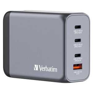 Verbatim GNC-200 Universal Schwarz, Grau AC Schnellladung Drinnen