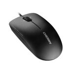 CHERRY MC 2000 Kabelgebundene Maus mit schwenkbarem Rad, Schwarz, USB