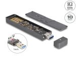 DeLOCK Externes Gehäuse für M.2 NVMe PCIe SSD...