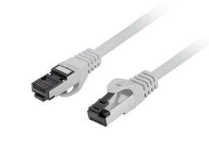 Lanberg PCF8-10CU-0100-S Netzwerkkabel Grau 1 m Cat8.1 S/FTP (S-STP)