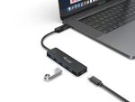 Equip 4-Port-USB-3.2 Gen 1-Hub und Adapter für USB-C