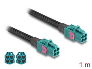 DELOCK Kabel Mini FAKRA Z Buchse quad zu Mini FAKRA Z BU qua