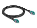 DELOCK Kabel Mini FAKRA Z Buchse quad zu Mini FAKRA Z BU qua