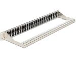 DELOCK 19 Keystone Patchpanel 48 Port 1 HE schwarz