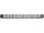 DELOCK 19 Keystone Patchpanel 48 Port 1 HE schwarz