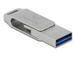 DeLOCK USB 5 Gbps USB-C + Typ-A Speicherstick 64 GB - Metallgehäuse