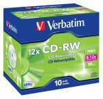 Verbatim CD-RW 12x 700 MB 10 Stück(e)