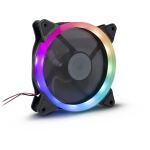 Inter-Tech Argus RS-051 RGB Computergehäuse Ventilator 12 cm Schwarz