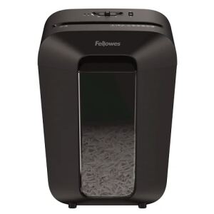 Fellowes Powershred LX70 Aktenvernichter Partikelschnitt-Zerkleinerung Schwarz
