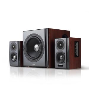 Edifier S350DB Lautsprecherset 150 W Universal Schwarz, Holz 2.1 Kanäle 80 W Bluetooth