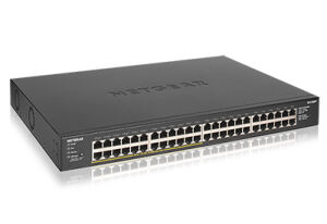 NETGEAR GS348PP Unmanaged Gigabit Ethernet (10/100/1000) Power over Ethernet (PoE) Schwarz