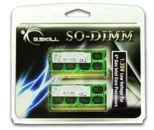 G.Skill 8GB DDR3-1600 Speichermodul 2 x 4 GB 204-pin SO-DIMM