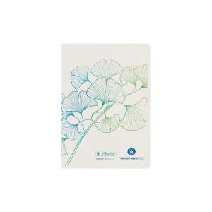 Herlitz GREENline Notizbuch A6 32 Blätter Weiß