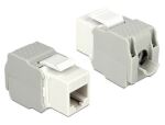 DELOCK Keystone Modul RJ45 Buchse > LSA Cat.6 UTP weiß