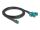 DELOCK Kabel Mini FAKRA Z Buchse quad zu 4 x FAKRA Z Bu quad