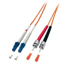 Equip LC/ST Fiber Optic Adapter Cable- OM1/OM2, 10m , 50/125µ