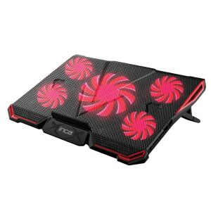 Inca INC-611GMS Llaptop-Kühlpad 43,2 cm (17") 2200 RPM Schwarz, Rot