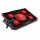 Inca INC-611GMS Llaptop-Kühlpad 43,2 cm (17") 2200 RPM Schwarz, Rot